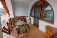 A balcony or terrace at Fonyód Beach Apartment