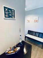 Posedenie v ubytovaní Apartamenty Różany Ogród