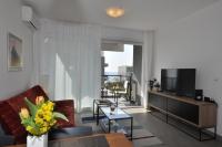 Televízia a/alebo spoločenská miestnosť v ubytovaní Apartment Carmen, Žnjan, Split
