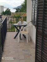Balkón nebo terasa v ubytování APARTMAN IVANO