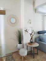 Posezení v ubytování Melanos Residence 2 bdrm townhouse with private pool