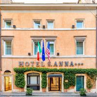 The facade or entrance of Hotel S. Anna