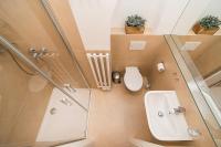 Koupelna v ubytování Newly renovated 1-bed apartment at Charles Bridge