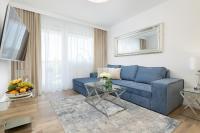 Posezení v ubytování Baltini Premium Apartament Bliżej Morza
