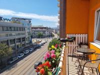 Balkón nebo terasa v ubytování HIGH STREET APARTMAN
