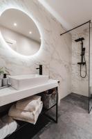 Koupelna v ubytování Amoretta rooms