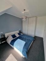 Posteľ alebo postele v izbe v ubytovaní Domek pod świerkami - "Apartamenty świerkowe"