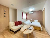 GuesthouseLaule'a天王寺にあるベッド