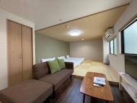 GuesthouseLaule'a天王寺にあるシーティングエリア