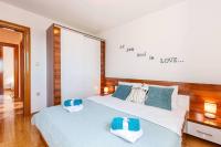 Posteľ alebo postele v izbe v ubytovaní Crikvenica Apartment 2