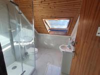 Koupelna v ubytování Gold Apartman