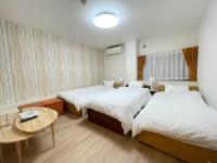 GuesthouseLaule'a天王寺にあるベッド