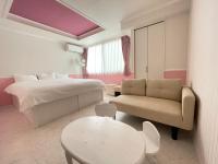 GuesthouseLaule'a天王寺にあるベッド