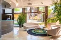 Savhotel Aemilia Bolognaにあるシーティングエリア