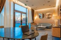 Savhotel Aemilia Bolognaにあるシーティングエリア