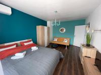 A bed or beds in a room at La casa de Mary