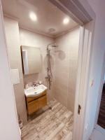 A bathroom at La casa de Mary