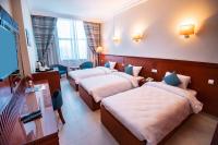 Postel nebo postele na pokoji v ubytování Lamar Azur Hotel