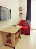 TV a/nebo společenská místnost v ubytování Lazur Apartamenty