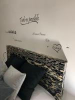 A bed or beds in a room at A&M Burela Costa