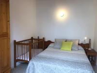 Łóżko lub łóżka w pokoju w obiekcie Casa Mar con patio en playa de Son Serra de Marina