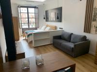 Posedenie v ubytovaní Apartamentos Plaza Mayor Zamora