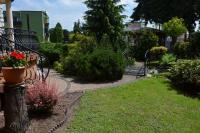 Vonkajšia záhrada v ubytovaní Apartament DeLuxe 2