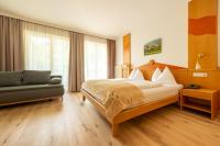 Postel nebo postele na pokoji v ubytování Der Thaller - Wirtshaus - Restaurant - Hotel