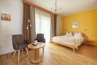 Postel nebo postele na pokoji v ubytování Der Thaller - Wirtshaus - Restaurant - Hotel