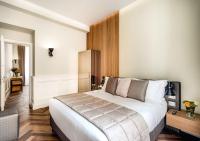 Posteľ alebo postele v izbe v ubytovaní DBH – Boutique Hotel Lake Como
