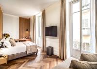 Posteľ alebo postele v izbe v ubytovaní DBH – Boutique Hotel Lake Como