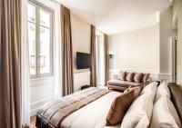 Posteľ alebo postele v izbe v ubytovaní DBH – Boutique Hotel Lake Como