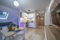 Kuchyňa alebo kuchynka v ubytovaní Apartamenty Bunny Aparts