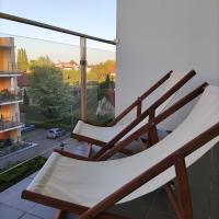 Balkón alebo terasa v ubytovaní Oli&Joly Apartments