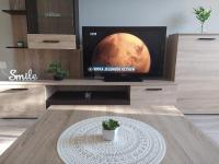 Telewizja i/lub zestaw kina domowego w obiekcie Krénusz Vendégház 2.