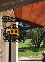 The floor plan of Val Giardino Vintage Cottage