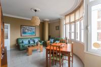 A seating area at Piso de 2 habitaciones en Mesa y López
