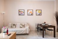 A seating area at Galini Beach Studios and Penthouse