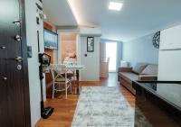 A kitchen or kitchenette at Umut Apartments