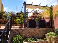 Zahrada ubytování 3 BDR House near La Zenia PRIVATE lounge terraces, fire places, BBQ, kitchen, parking