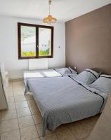 Cama ou camas em um quarto em Le Ra&iuml;s
