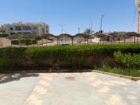 The floor plan of R1 CH21 studio 2 beds poolside garden terrace Green Beach