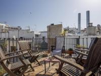 Balkón nebo terasa v ubytování Fantástico duplex 2 terrazas 3 habitaciones 2 baños