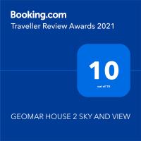 The floor plan of GEOMAR HOUSE 2 SKY AND VIEW