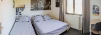Cama ou camas em um quarto em Le Ra&iuml;s