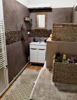 Kuchyň nebo kuchyňský kout v ubytování Apartmany Ivana