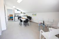 A kitchen or kitchenette at Splendida Villa NATURE- APPARTAMENTO ARANCIO a Scopello - Zingaro