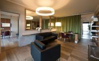 A kitchen or kitchenette at Villaverde Hotel Spa&Golf Udine