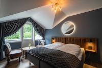 Postel nebo postele na pokoji v ubytování Hotel Aurlandsfjord