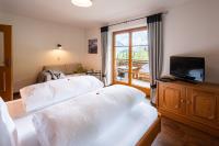 Postel nebo postele na pokoji v ubytování Landhaus Eggensberger